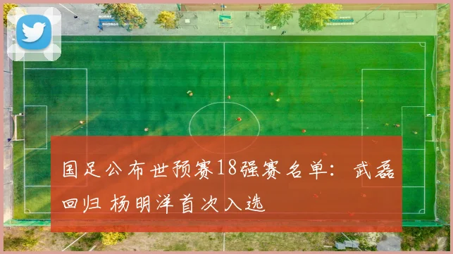 国足公布世预赛18强赛名单：武磊回归 杨明洋首次入选
