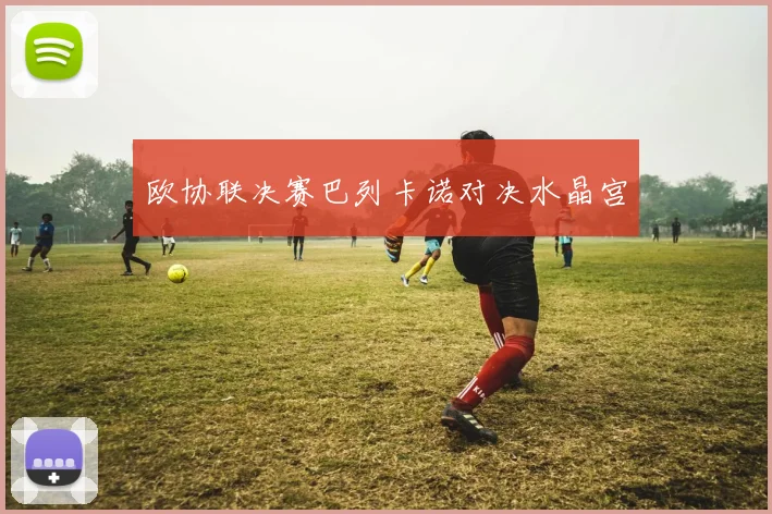 欧协联决赛巴列卡诺对决水晶宫